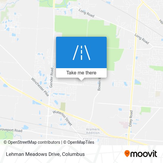 Mapa de Lehman Meadows Drive