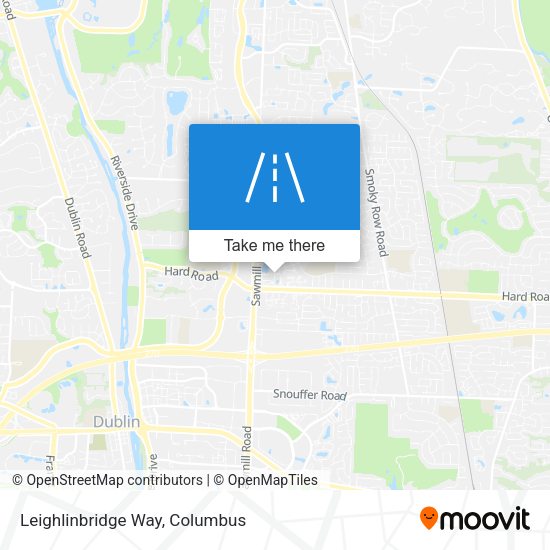 Leighlinbridge Way map