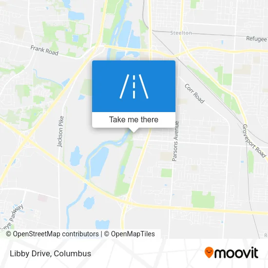 Libby Drive map