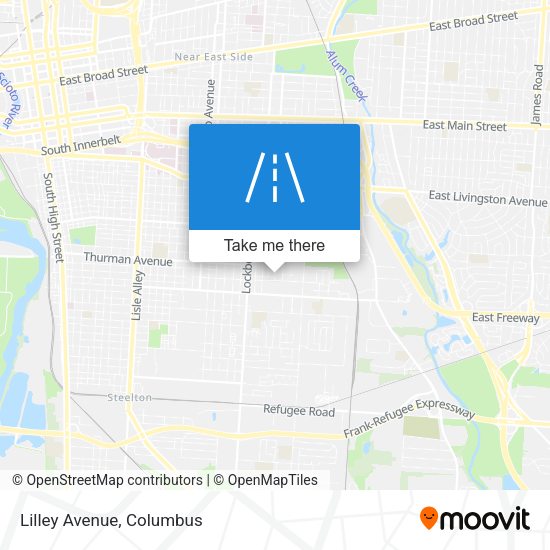 Mapa de Lilley Avenue