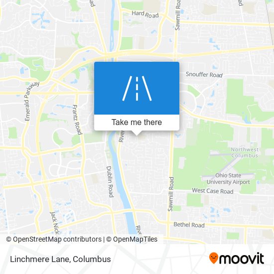 Linchmere Lane map