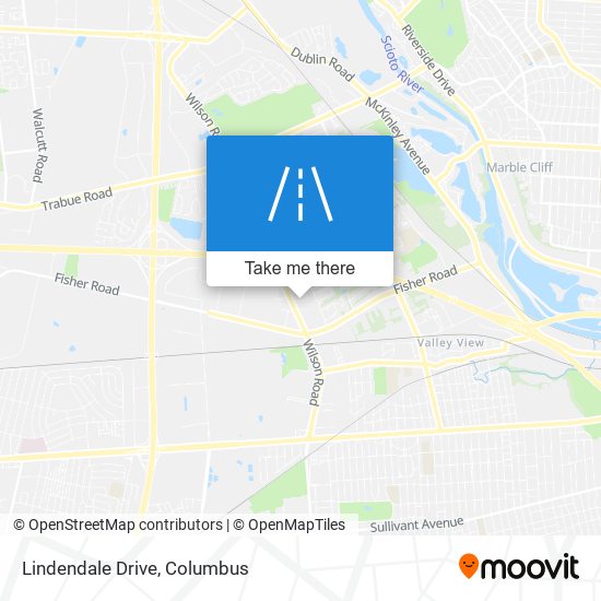 Lindendale Drive map