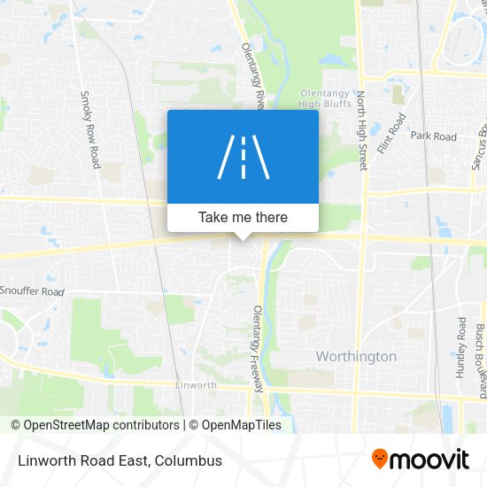 Linworth Road East map