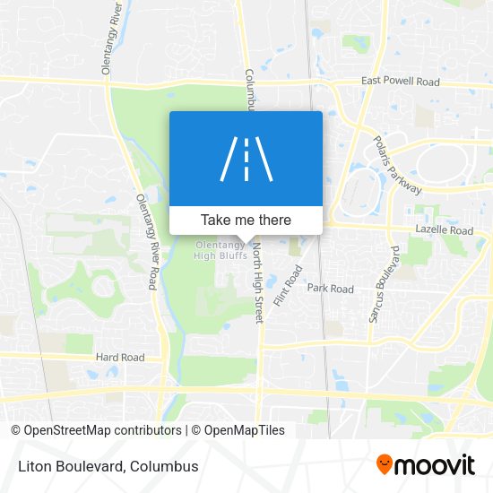 Liton Boulevard map