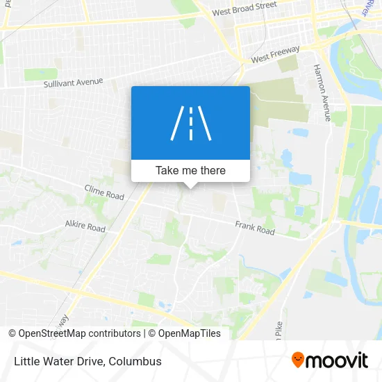Mapa de Little Water Drive