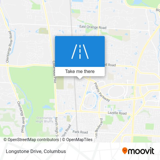 Longstone Drive map