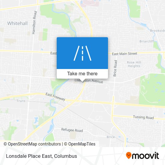 Lonsdale Place East map