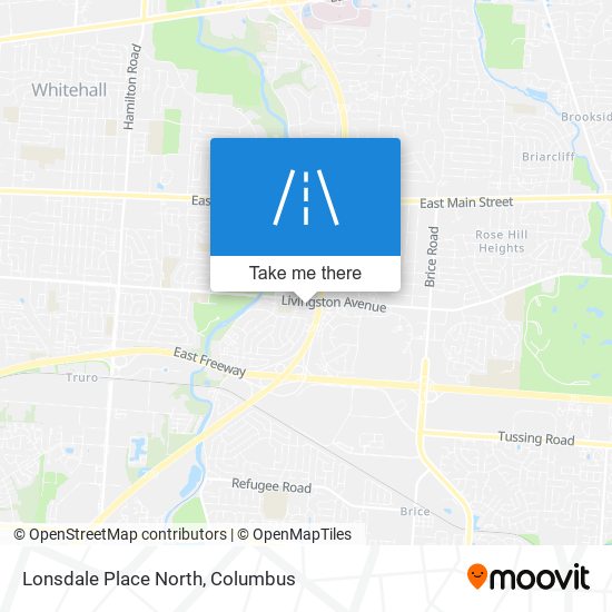 Lonsdale Place North map