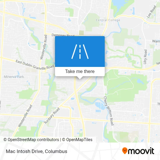 Mac Intosh Drive map