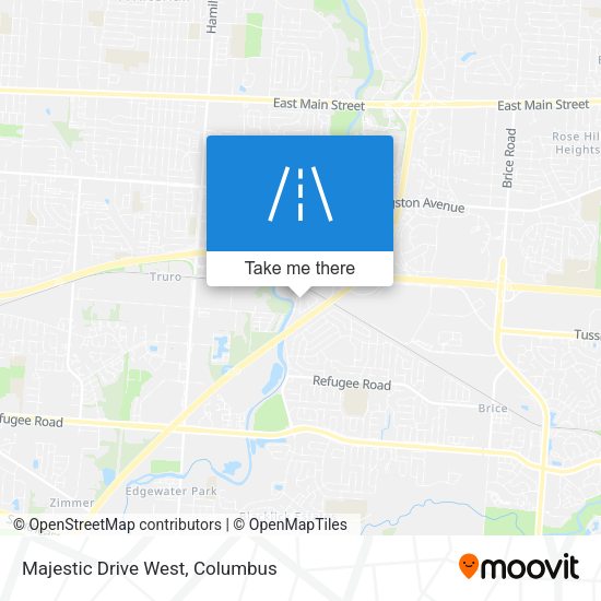 Mapa de Majestic Drive West