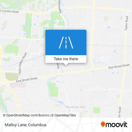 Mapa de Malloy Lane