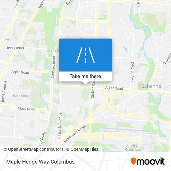 Mapa de Maple Hedge Way