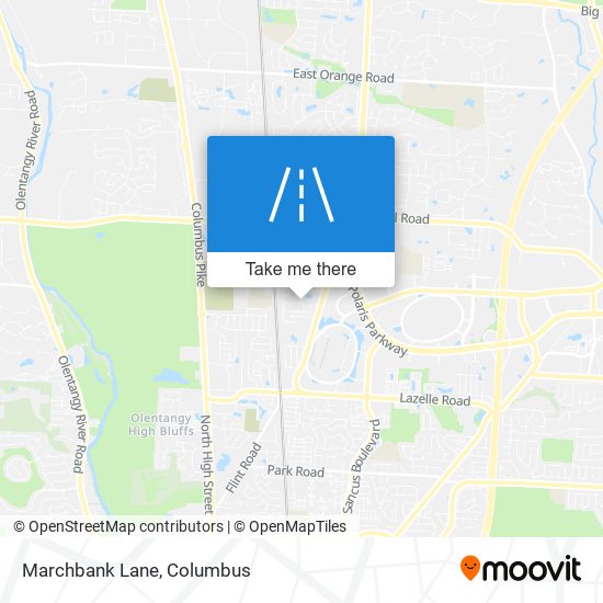 Marchbank Lane map