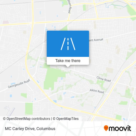 Mapa de MC Carley Drive
