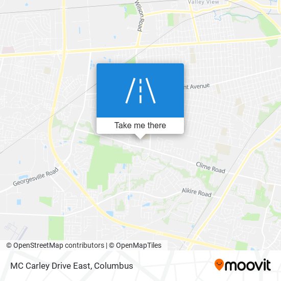 Mapa de MC Carley Drive East