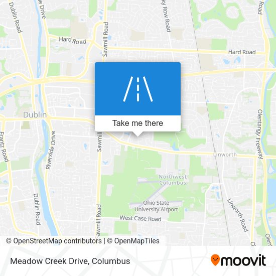 Meadow Creek Drive map