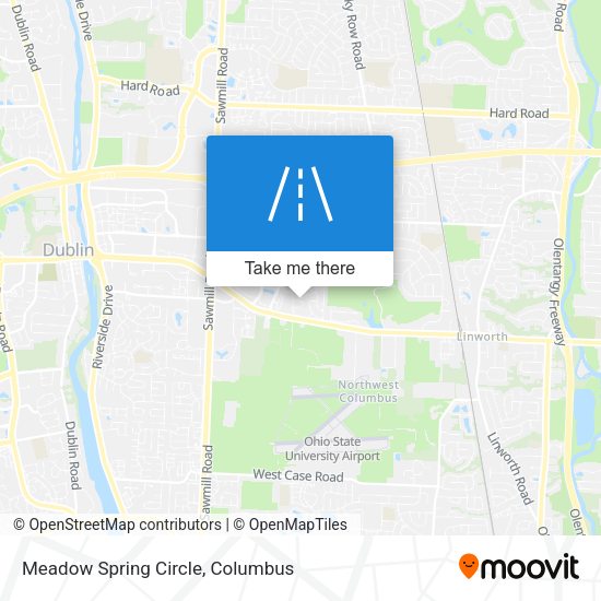 Mapa de Meadow Spring Circle