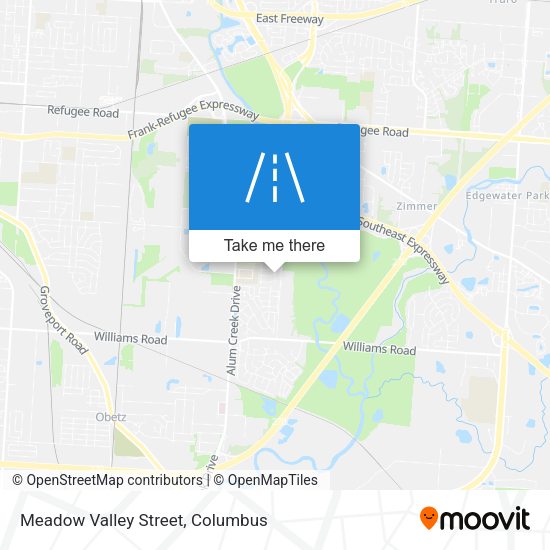 Meadow Valley Street map