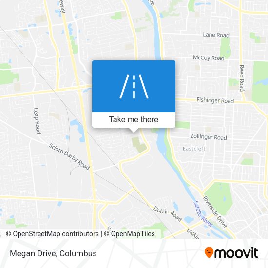 Mapa de Megan Drive