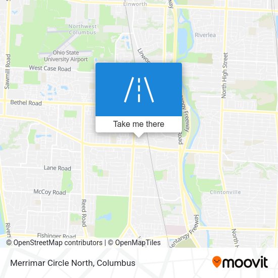 Mapa de Merrimar Circle North