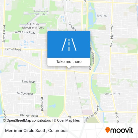 Mapa de Merrimar Circle South