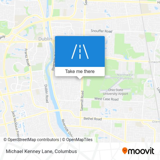 Michael Kenney Lane map