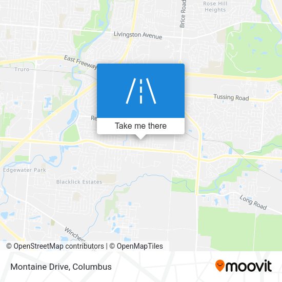 Mapa de Montaine Drive