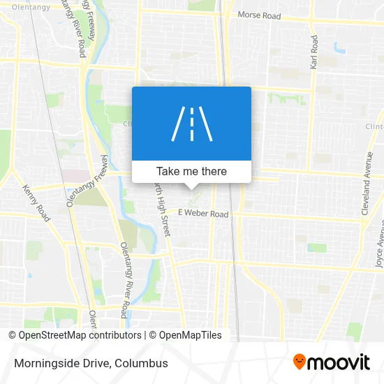 Morningside Drive map