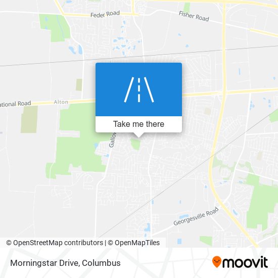 Morningstar Drive map