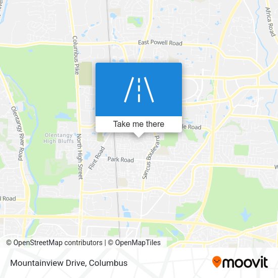Mountainview Drive map