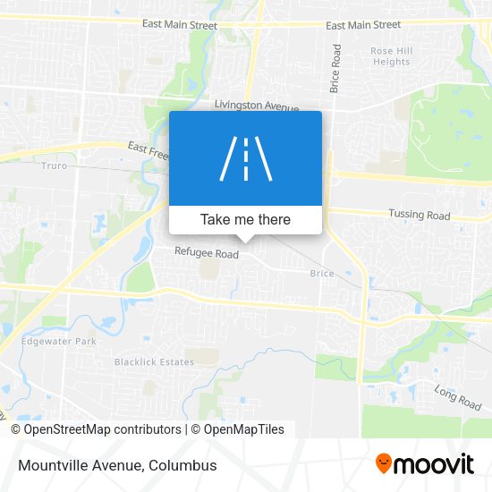 Mapa de Mountville Avenue