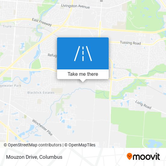 Mouzon Drive map