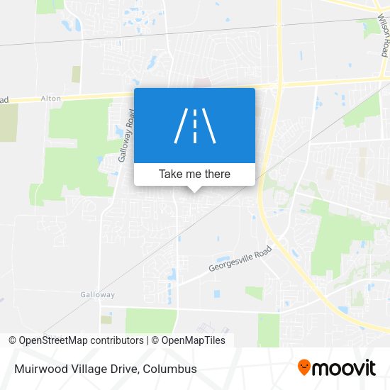 Muirwood Village Drive map