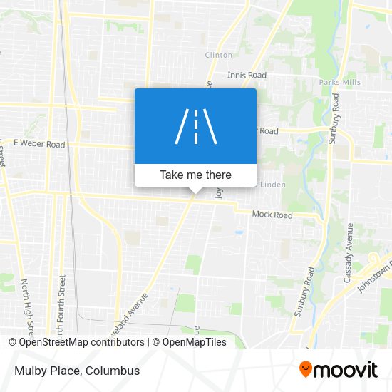 Mapa de Mulby Place