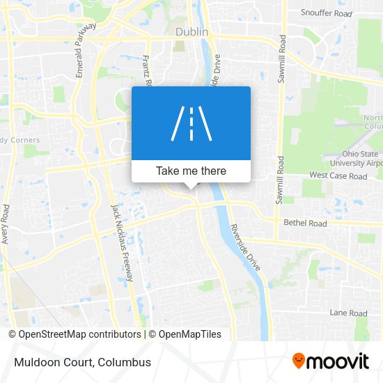 Mapa de Muldoon Court