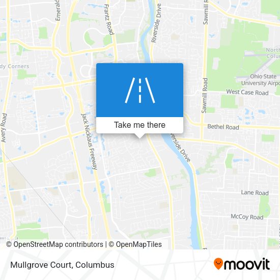 Mapa de Mullgrove Court