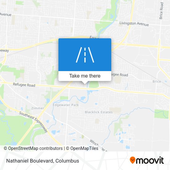 Mapa de Nathaniel Boulevard