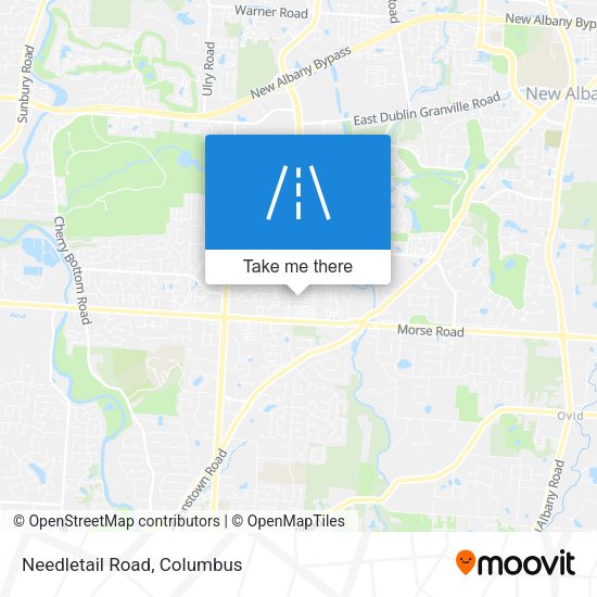 Mapa de Needletail Road