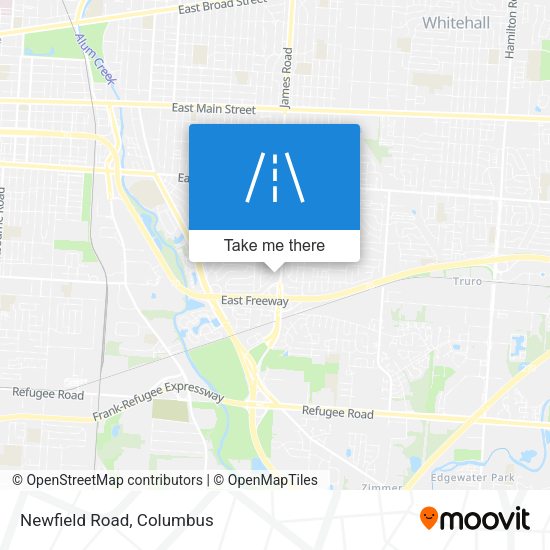 Mapa de Newfield Road