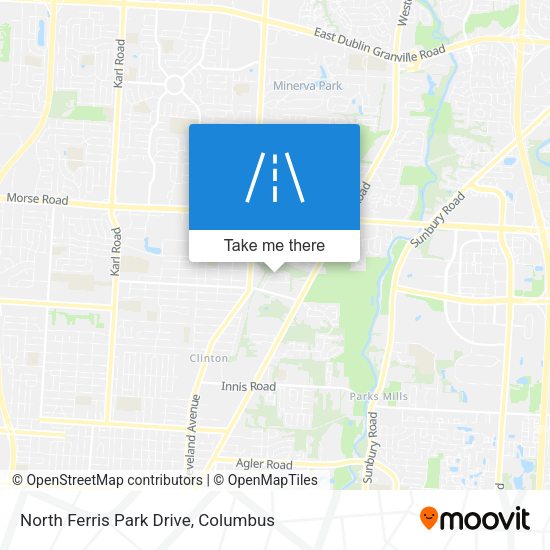 North Ferris Park Drive map