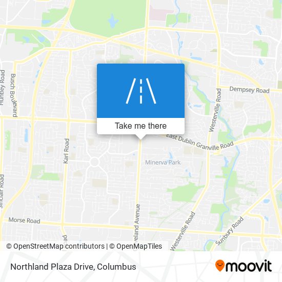 Mapa de Northland Plaza Drive