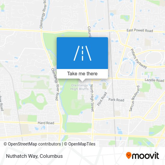 Mapa de Nuthatch Way