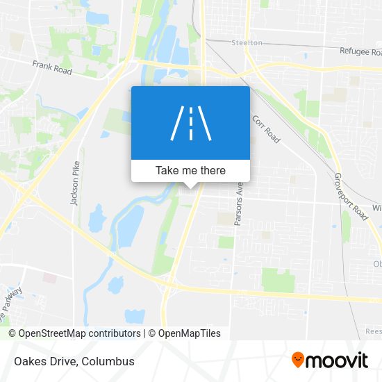 Mapa de Oakes Drive