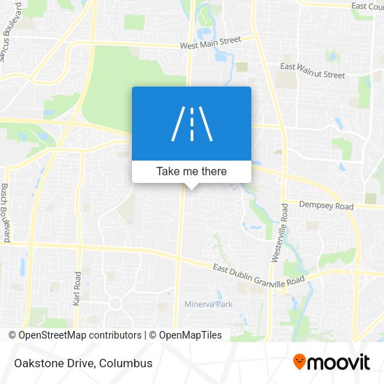 Mapa de Oakstone Drive