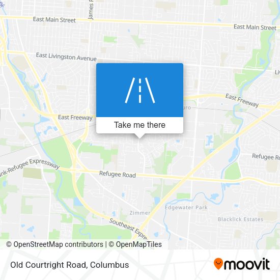 Mapa de Old Courtright Road