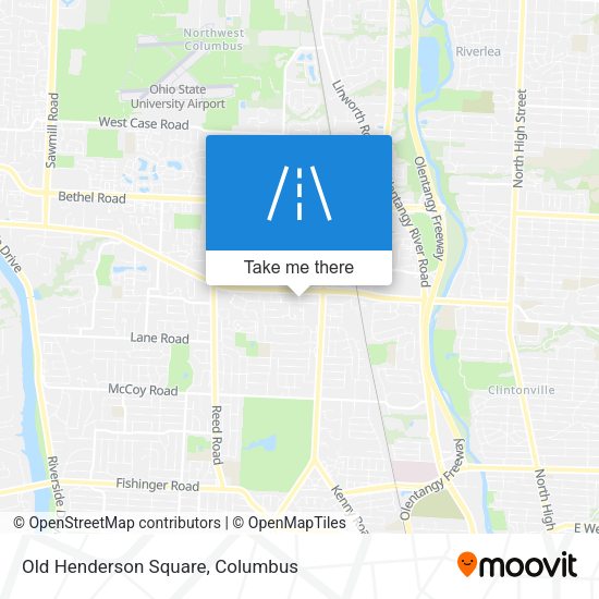 Mapa de Old Henderson Square