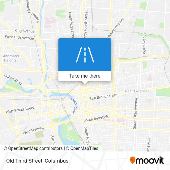 Mapa de Old Third Street