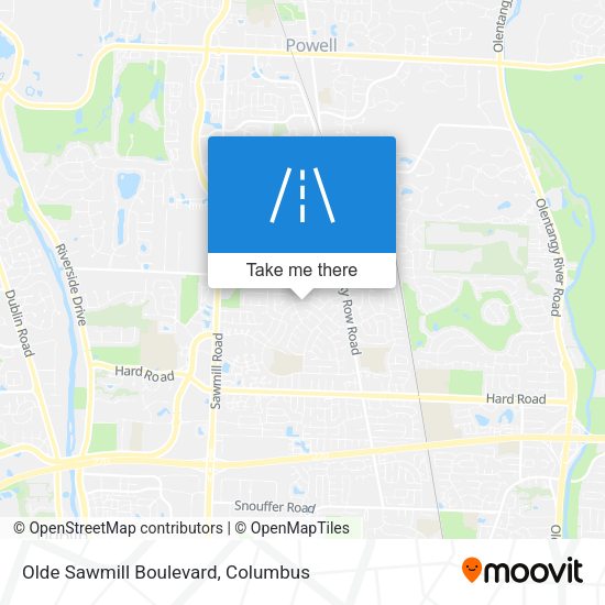 Mapa de Olde Sawmill Boulevard