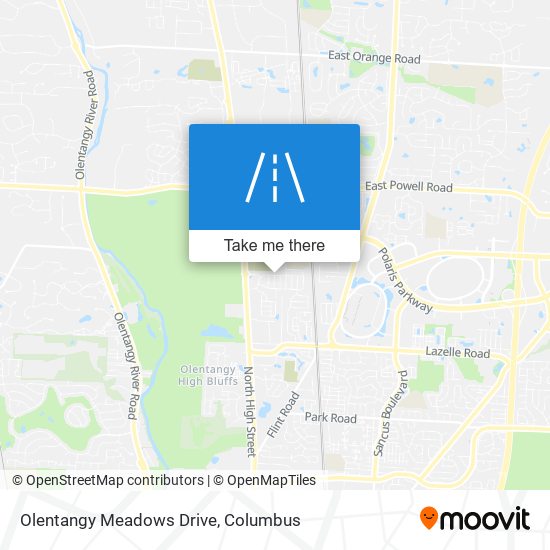 Olentangy Meadows Drive map