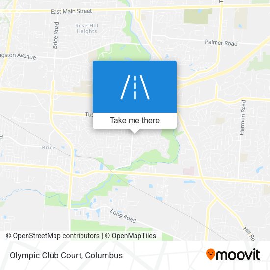 Mapa de Olympic Club Court